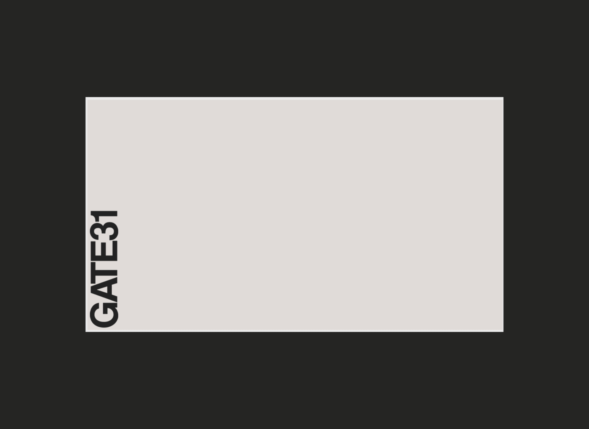 GATE 31