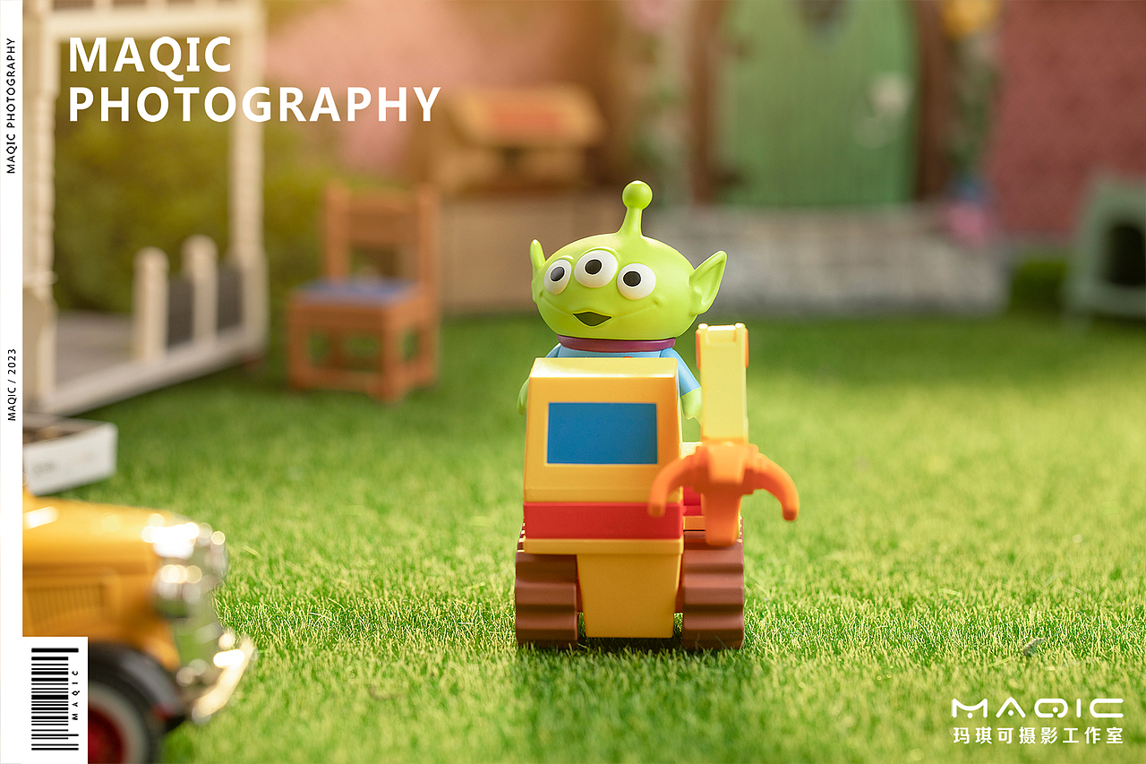 泡泡玛特《玩具总动员之纸箱大冒险》系列潮玩盲盒拍摄