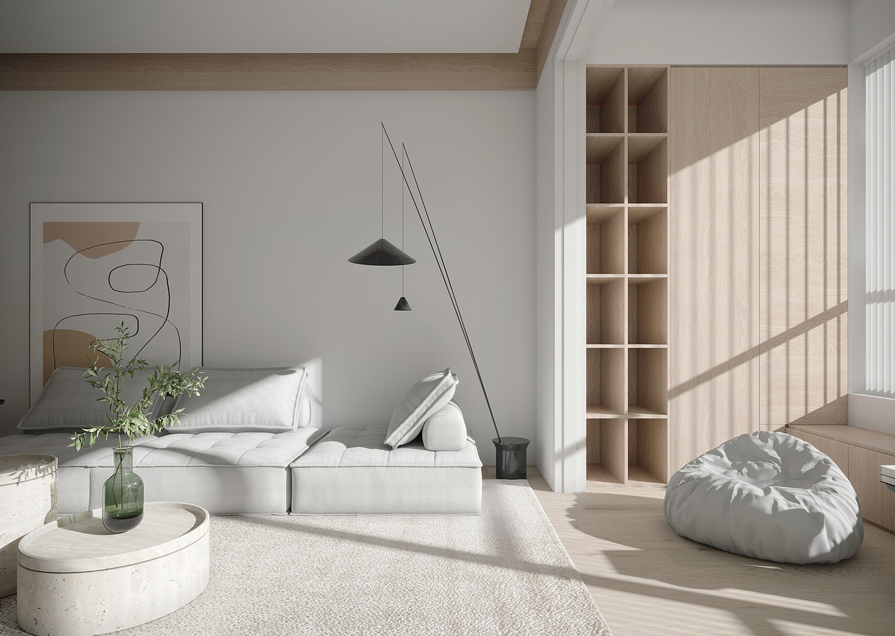 合肥 信达公园里 极简日式