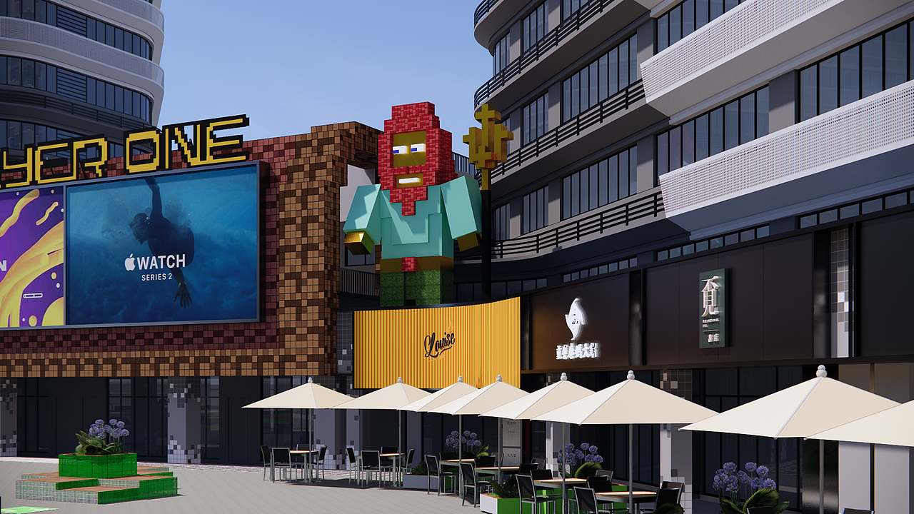 厦门地铁湖里公园TOD锦悦里导视、美陈