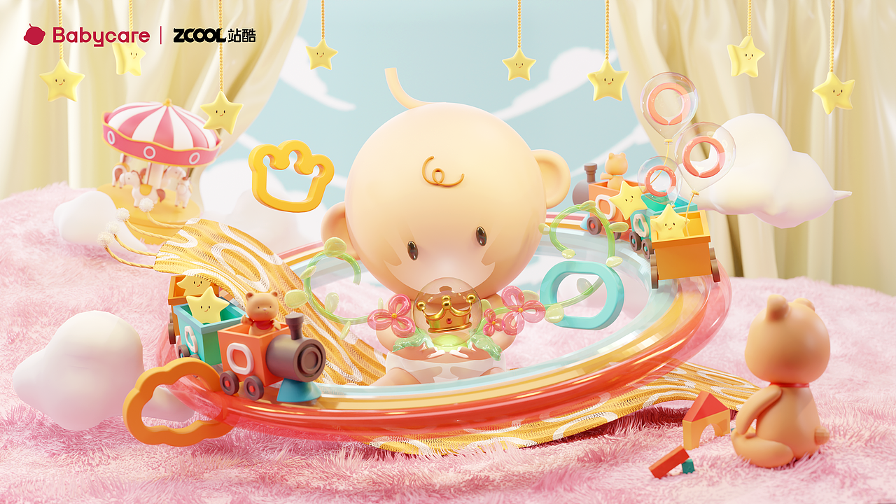 Babycare-小小生命，小小世界（图ZMzU0NTUxODk2） - 海报 - 站酷设计师Nonomi原创素材 - 站酷ZCOOL