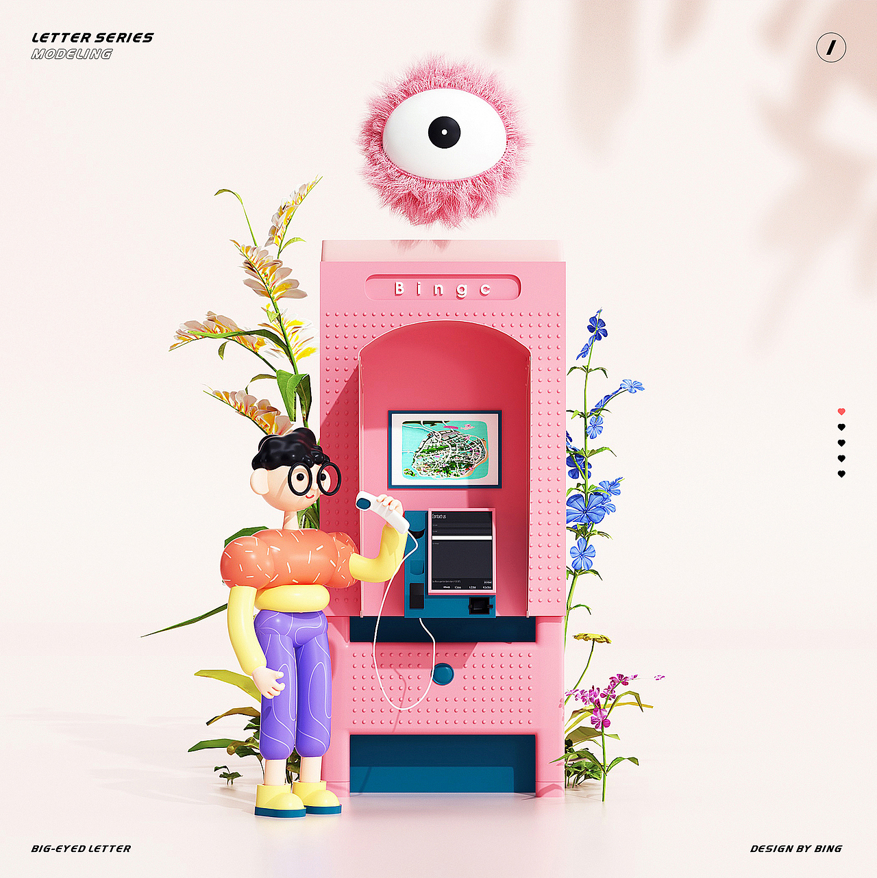 C4D字母系列-26 Letter Series（图ZMzA4NTI1MTk2） - 场景 - 站酷设计师BINGc原创素材 - 站酷ZCOOL