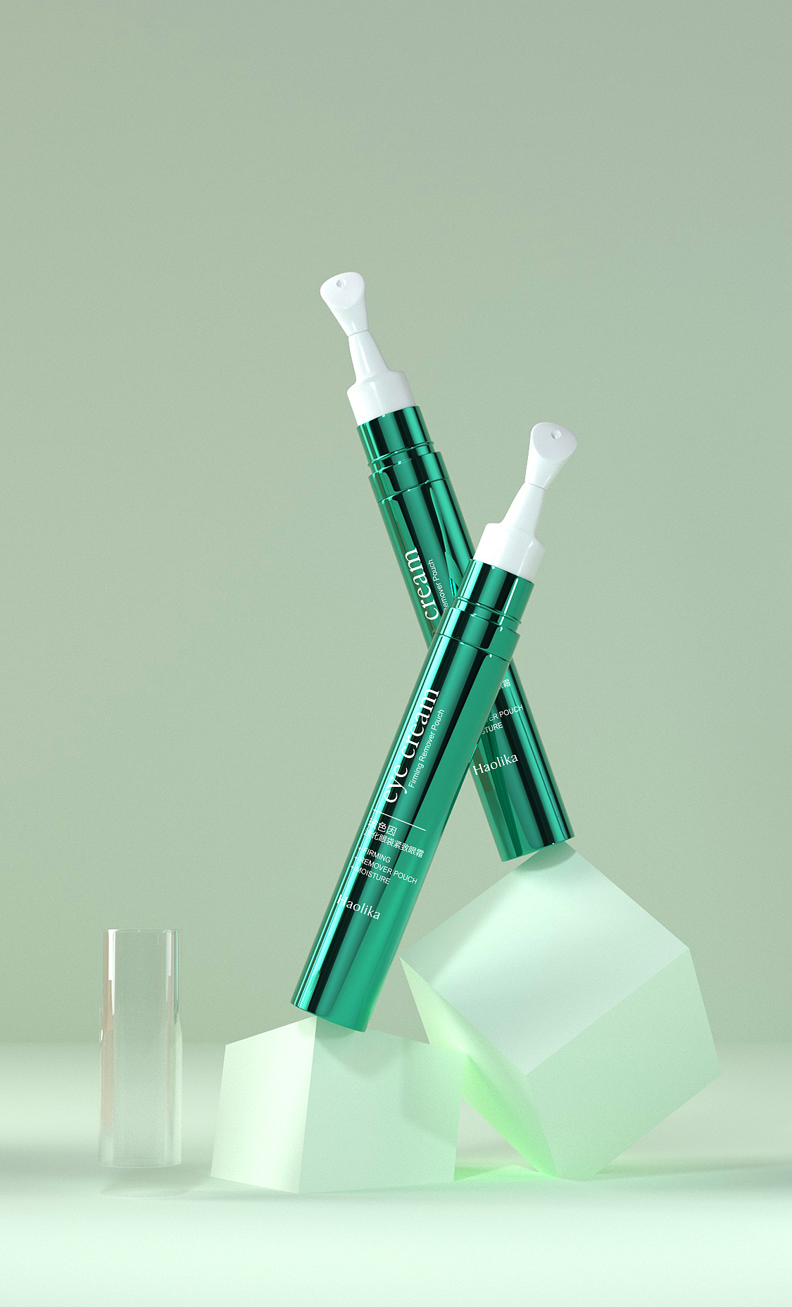 好莉卡-眼霜系列-C4D产品建模（图ZMzEzMjg4NjE2） - 产品 - 站酷设计师AbeyCC原创素材 - 站酷ZCOOL