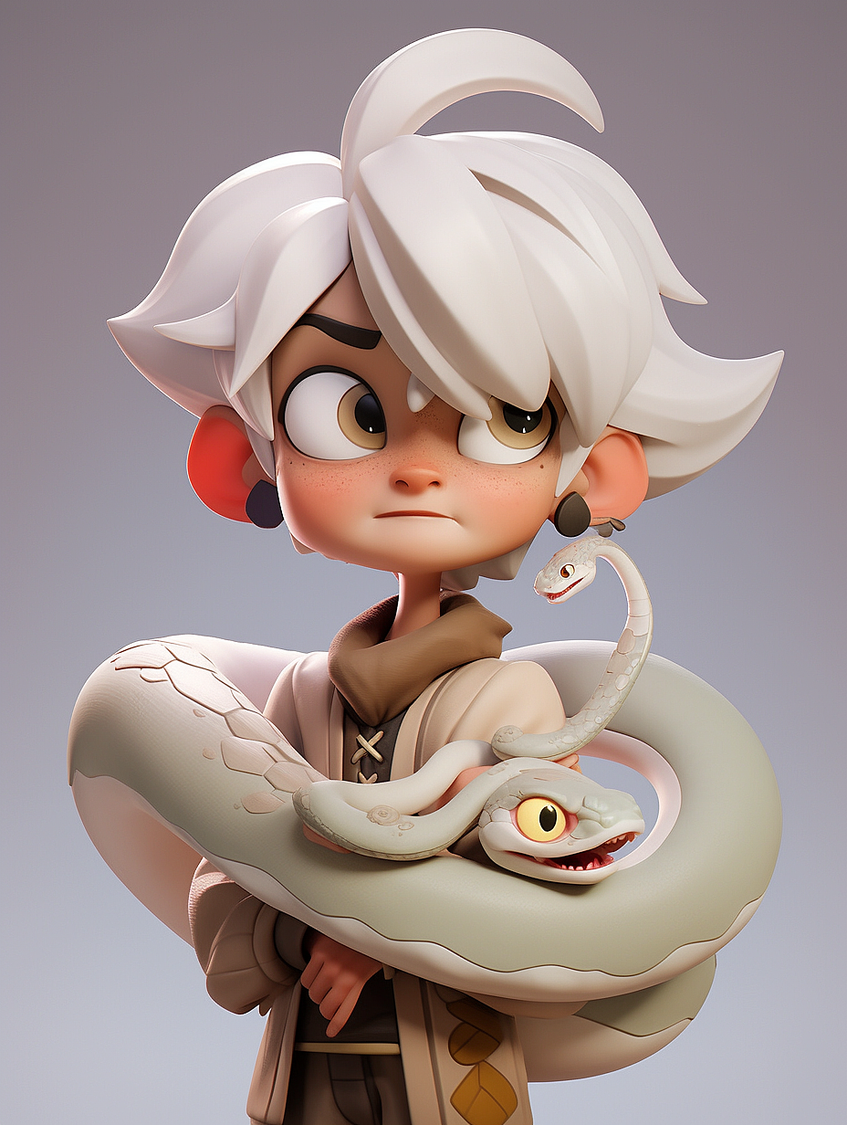 圈儿磊《盲盒造物》3D角色篇