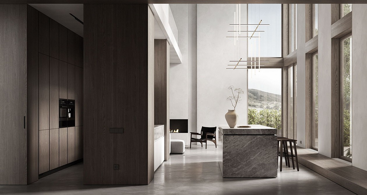 高级色系住宅设计 这样的设计让人百看不厌（图ZMzEyOTQ5Mjk2） - 其他 - 站酷设计师1992效果图月月原创素材 - 站酷ZCOOL