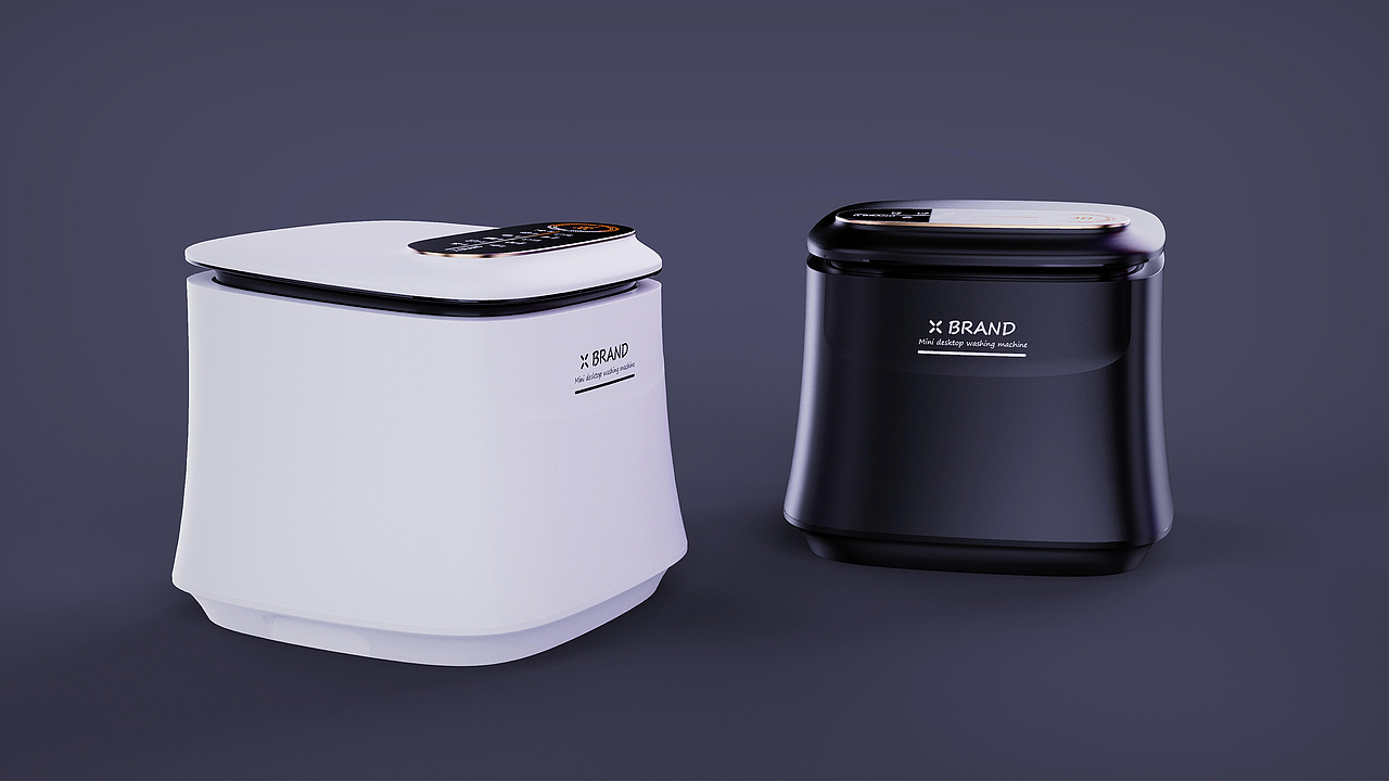 桌面迷你洗衣机（图ZMzA5MzgxNjQ0） - 生活用品 - 站酷设计师柯凡工业设计平台原创素材 - 站酷ZCOOL