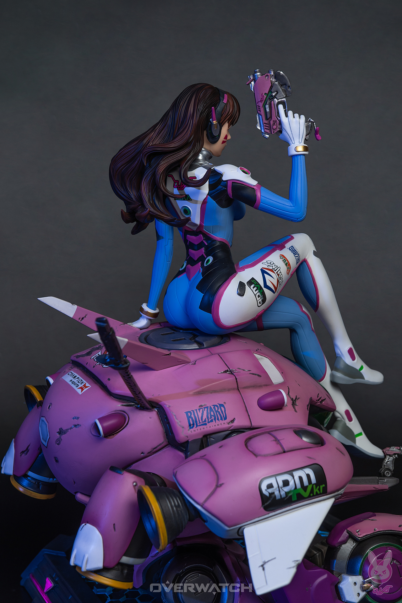 守望先锋 dva gk雕像