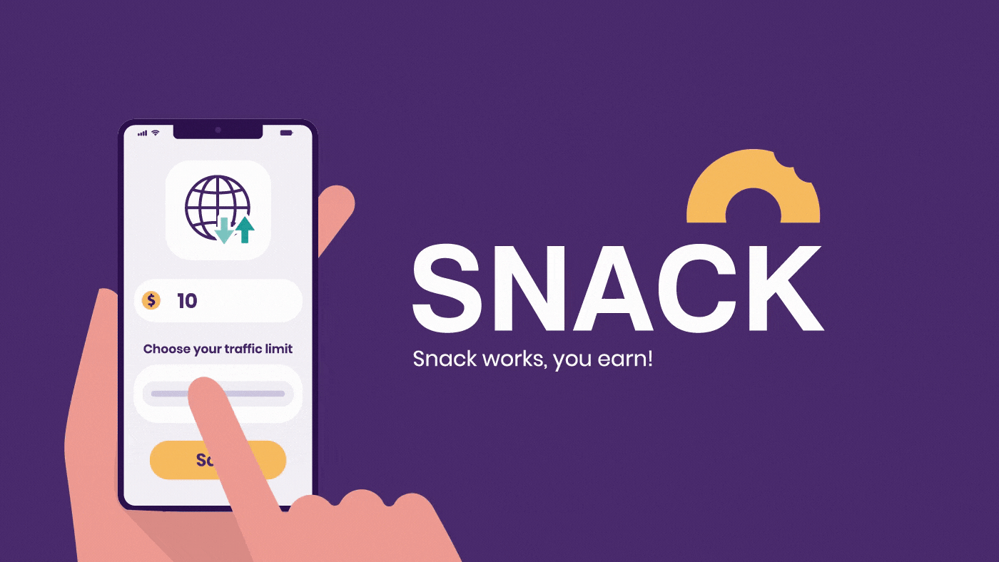SNACK. Explainer video. 2D animation