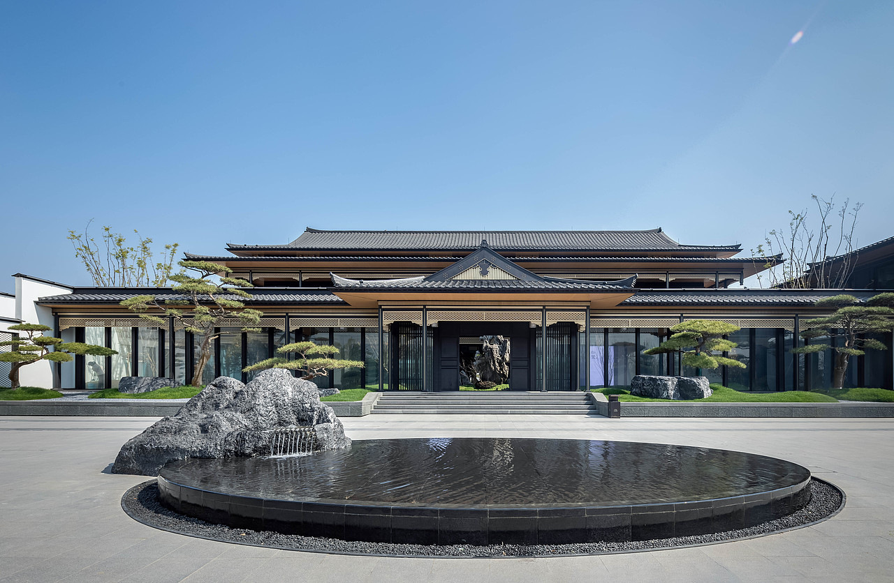 【栾波建筑摄影】蓝城｜宿迁桃李春风（图ZMzQwODMyMTgw） - 环境/建筑摄影 - 站酷设计师建筑摄影师栾波原创素材 - 站酷ZCOOL