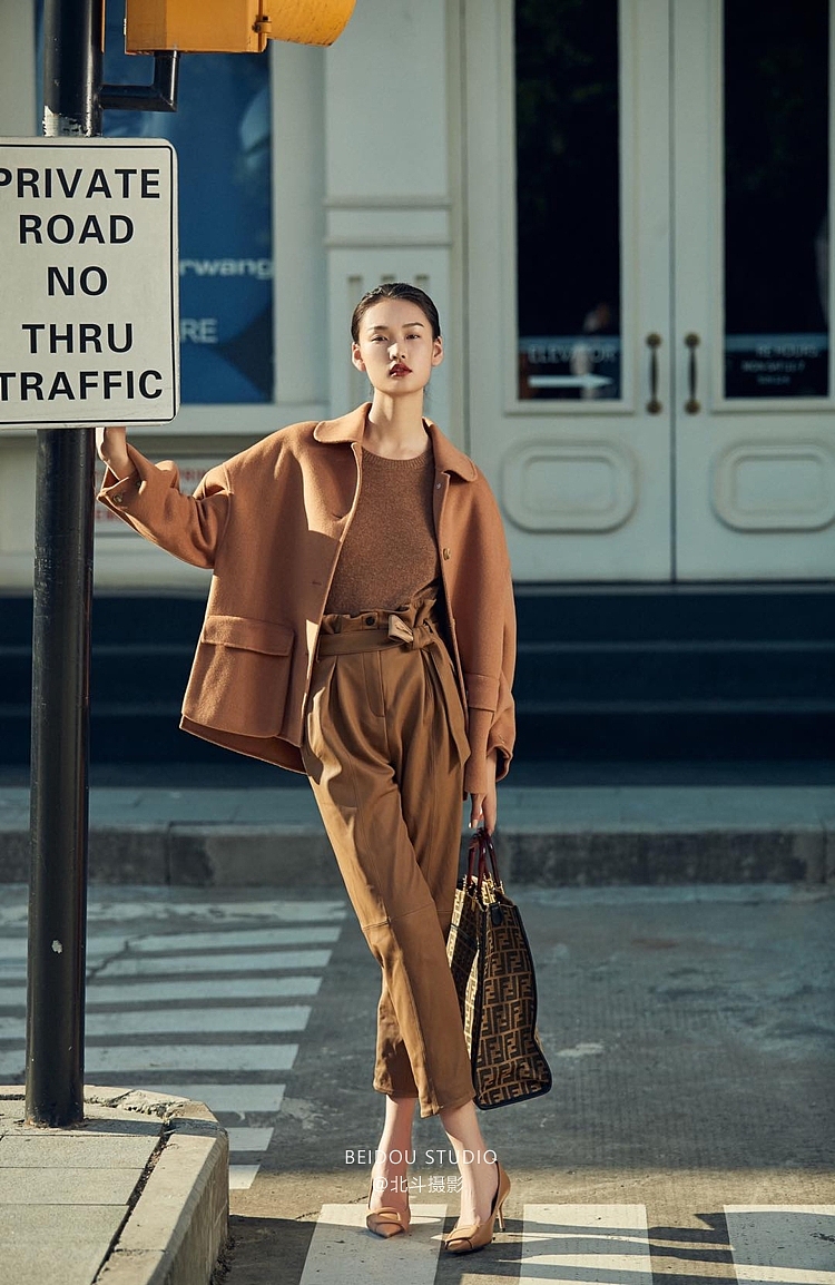 模特拍摄 外套拍照 品牌风拍摄