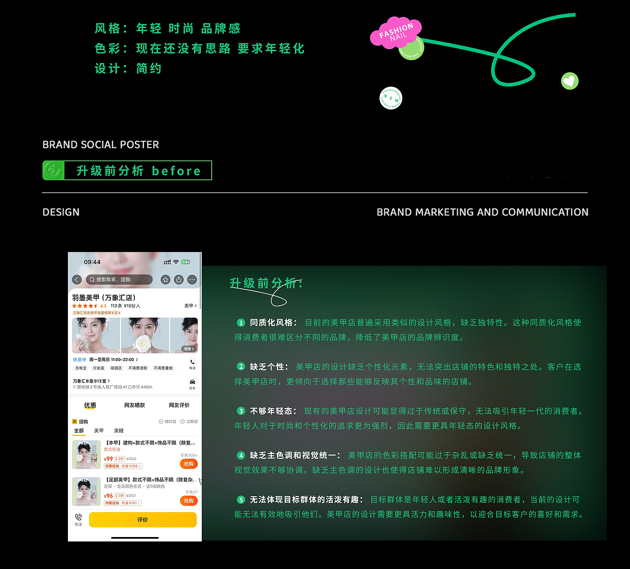 羽墨美甲店美团装修尺寸思路全栈思维解析