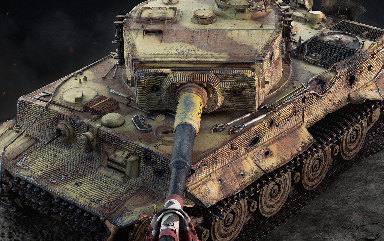 Destroyed Tiger -被摧毁的312号虎-（图ZMzM2NzA0MzEy） - 场景 - 站酷设计师Ryco_Ryan原创素材 - 站酷ZCOOL