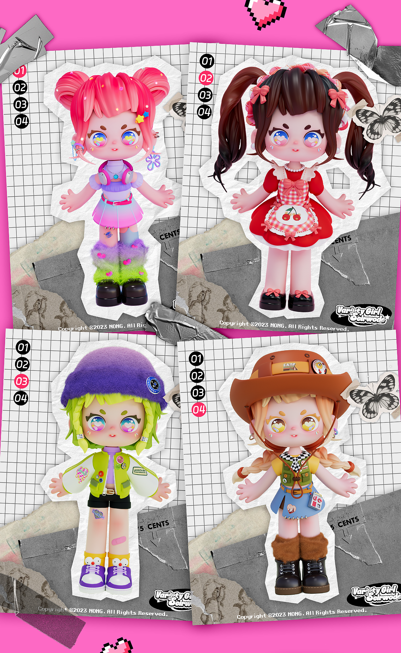 Variety Girl_Scirwode — IP设计