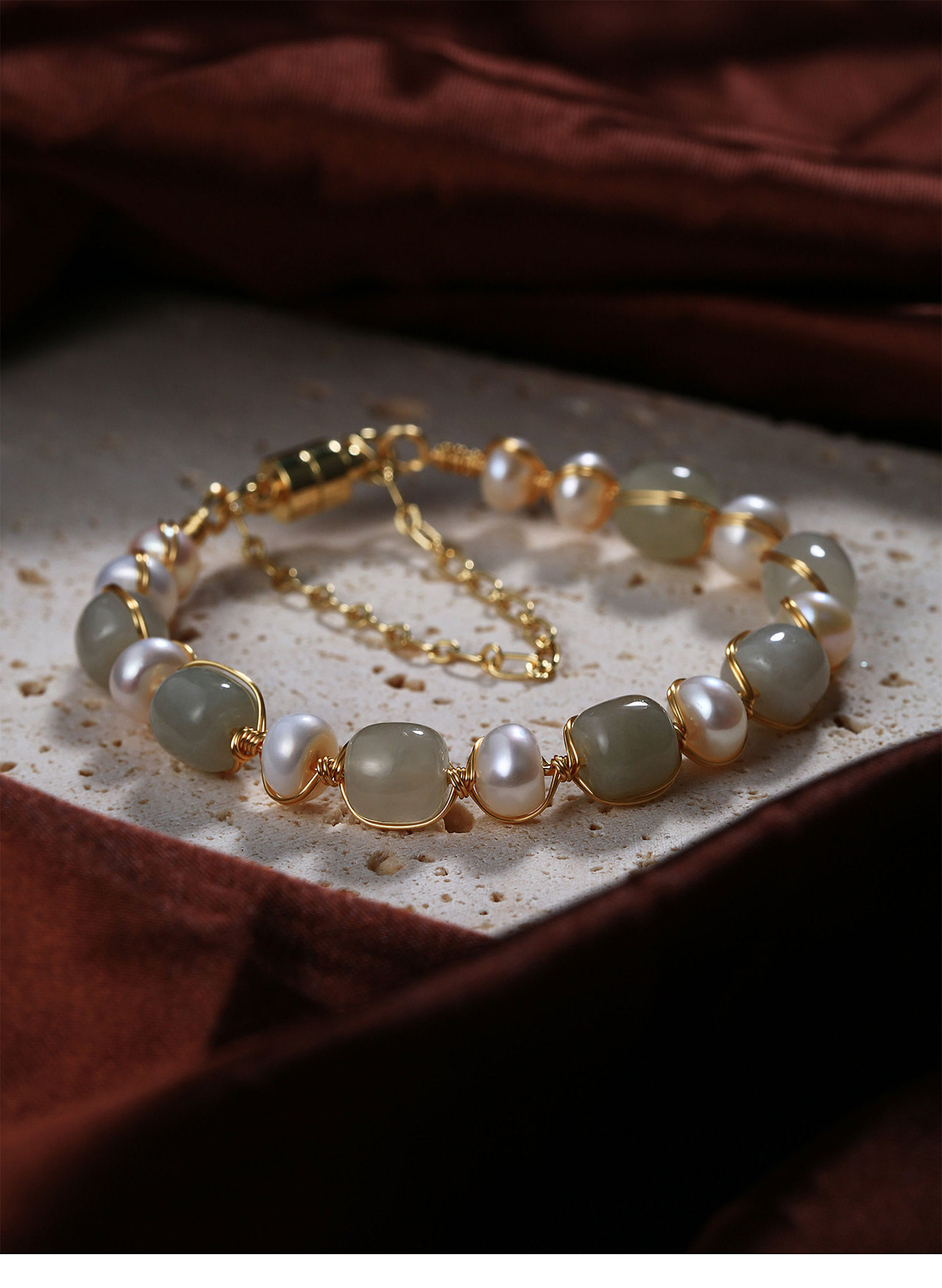 珍珠首饰 静物摄影