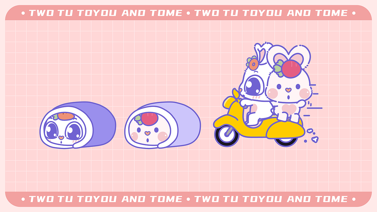 兔年超级IP【兔悠兔咪】（图ZMzAyMDU1OTQ4） - 其他动漫 - 站酷设计师南孔徐明潮流IP原创素材 - 站酷ZCOOL