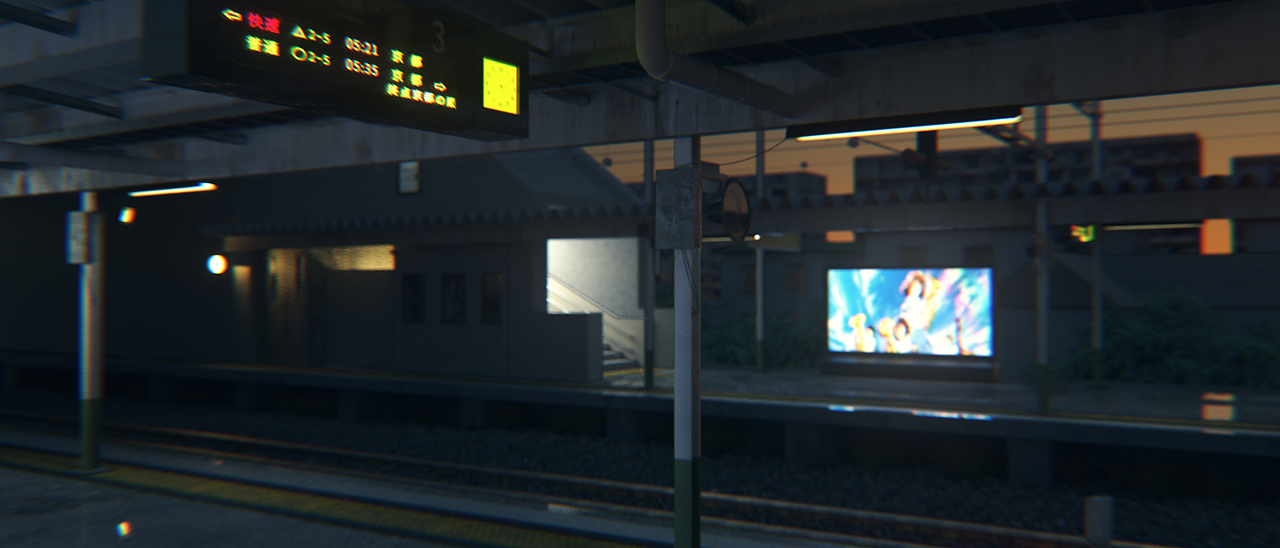 【个人练习】JR宇治电车站