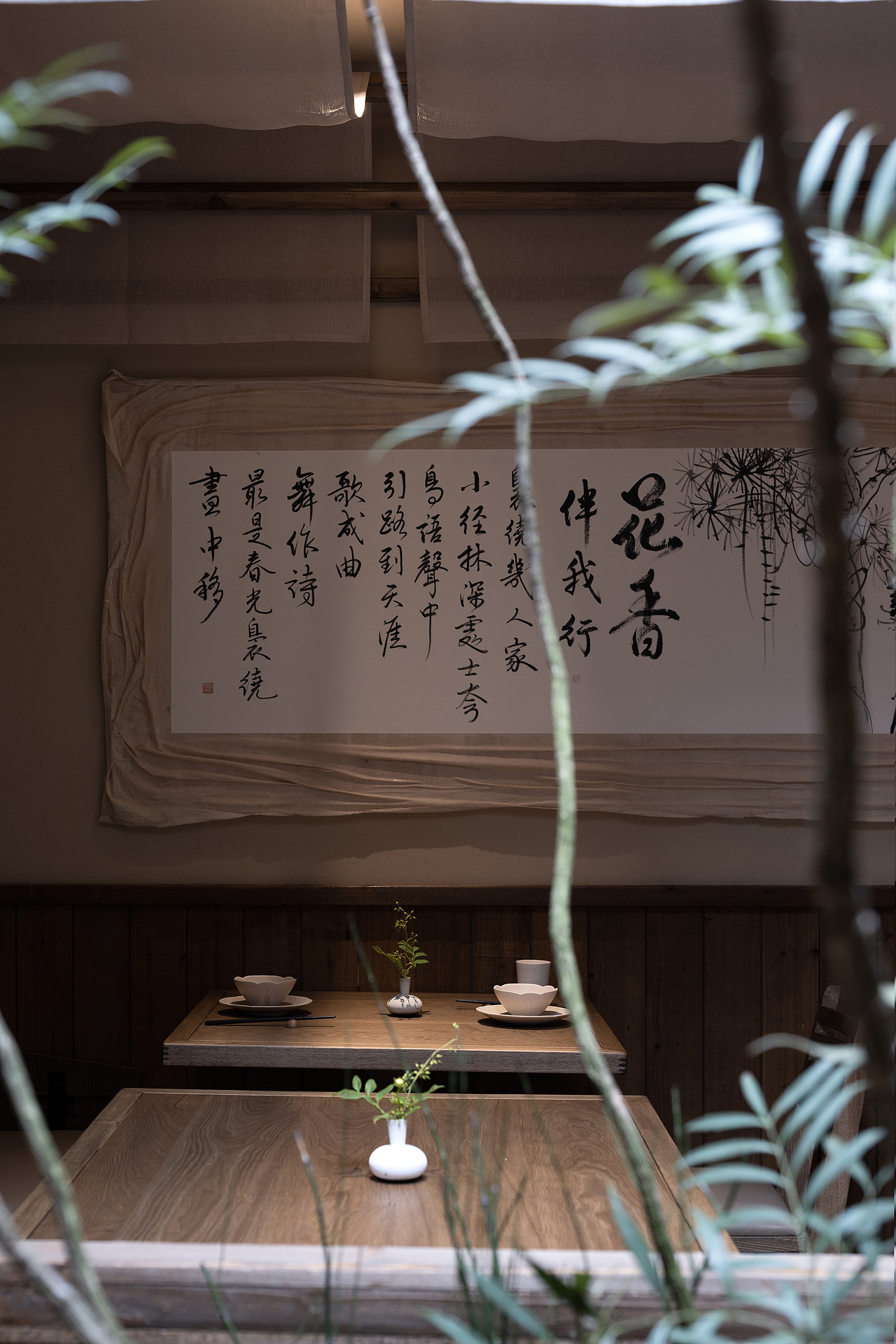 周家二小姐的菜 | 无锡小娄巷 | 欧阳跳设计（图ZMzU4MzM5OTQ0） - 商业空间设计 - 站酷设计师欧阳跳原创素材 - 站酷ZCOOL