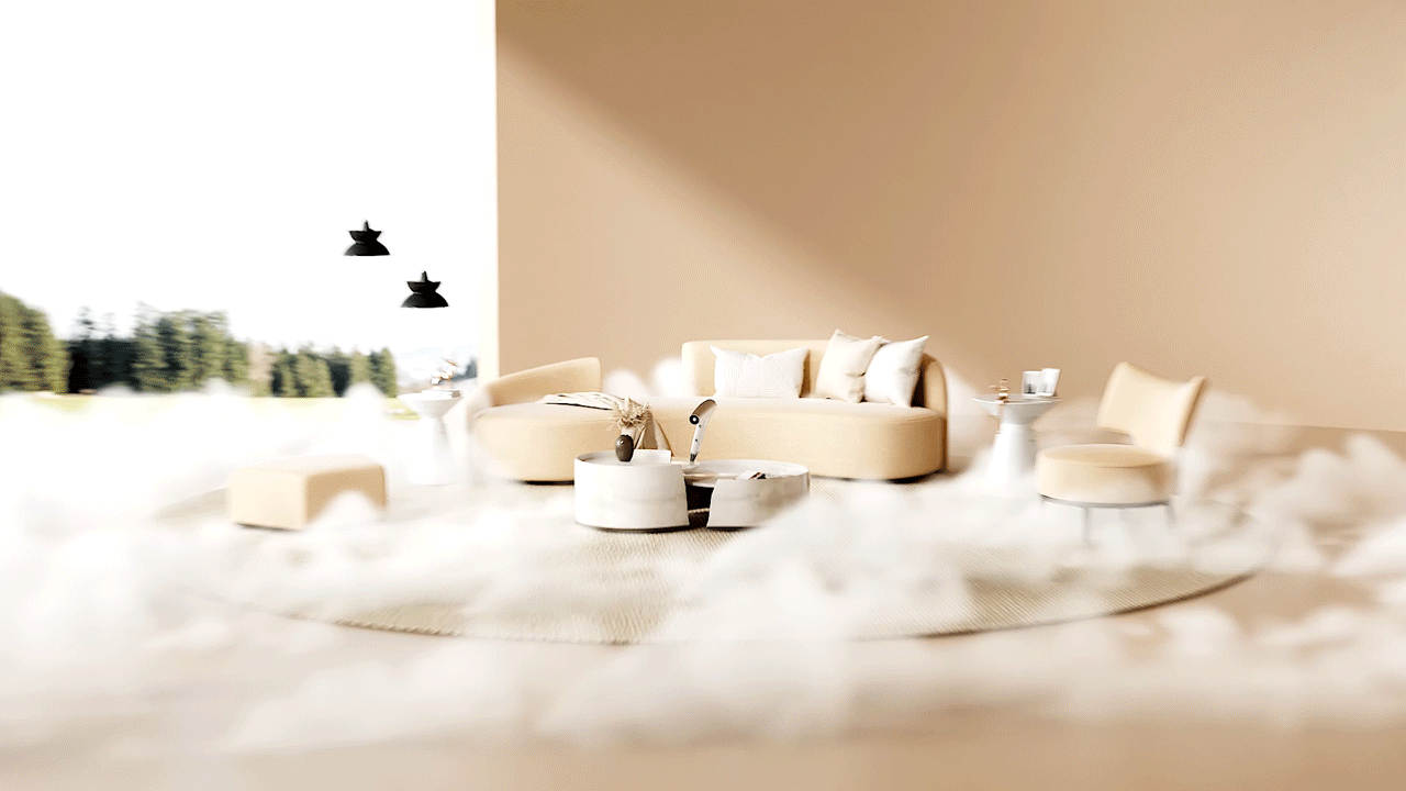 吹风机-C4D三维广告（图ZMzQ1MjU1MDQ0） - 动画/影视 - 站酷设计师ZENGWT原创素材 - 站酷ZCOOL