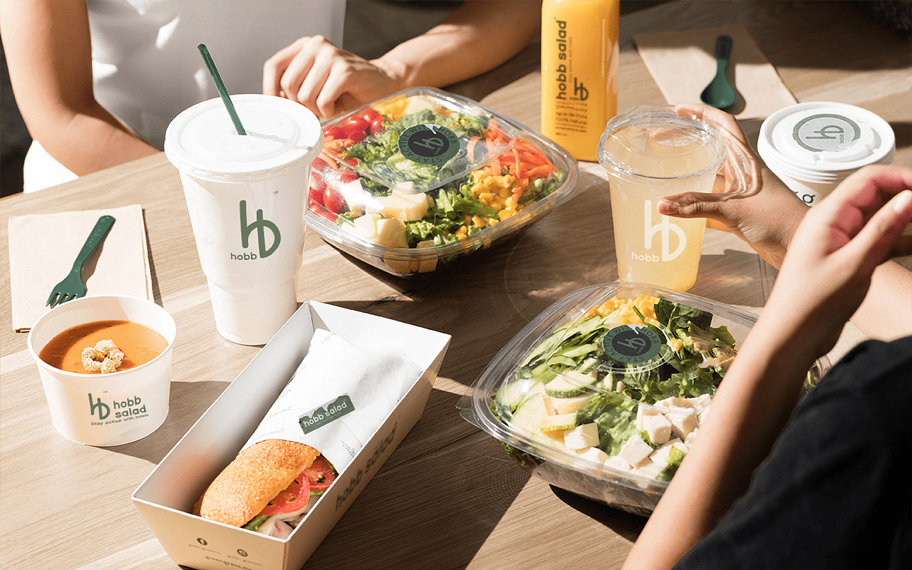 hobb salad｜属于年轻人的轻食沙拉（图ZMzYzNzA0NjAw） - 品牌 - 站酷设计师Ganganstudio原创素材 - 站酷ZCOOL