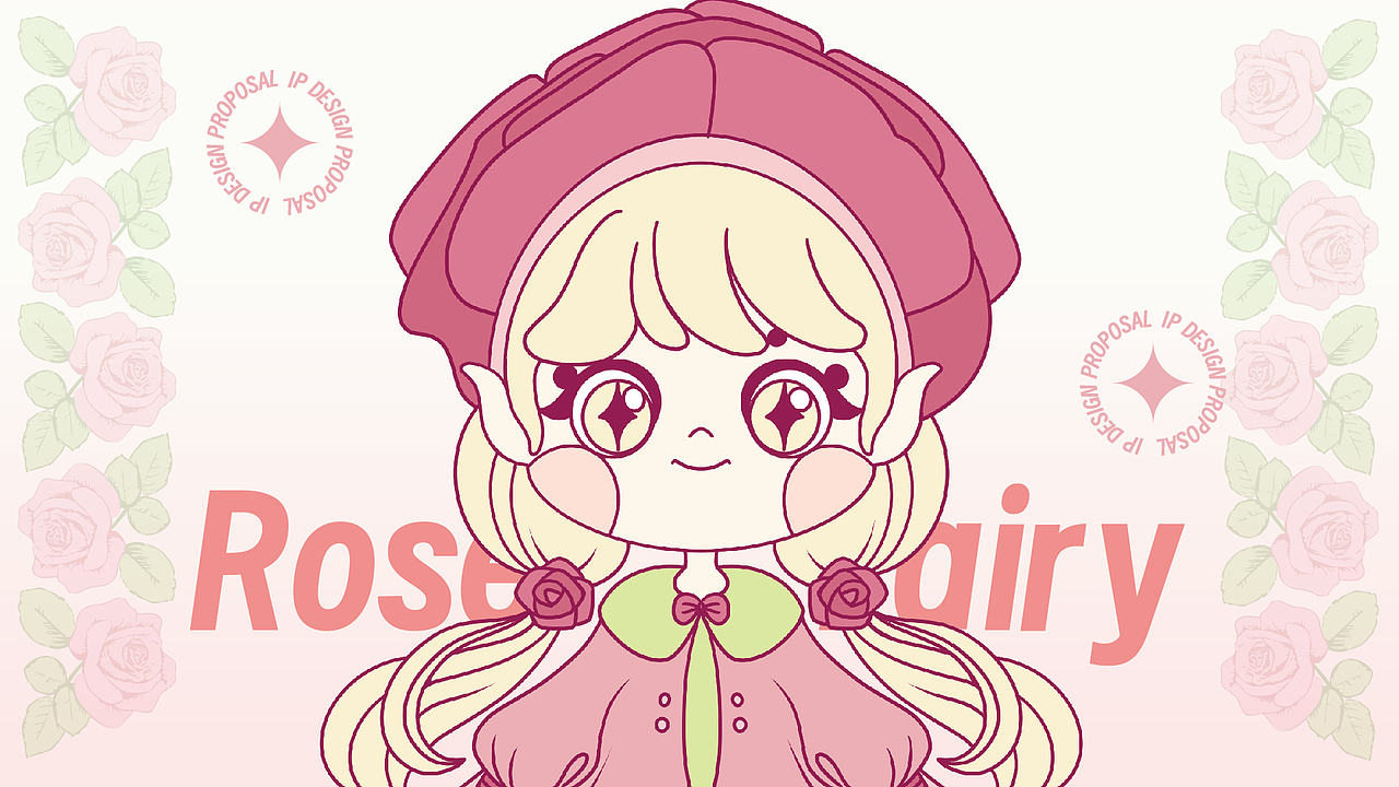 一厘x花府程玫·玫瑰庄园- IP设计