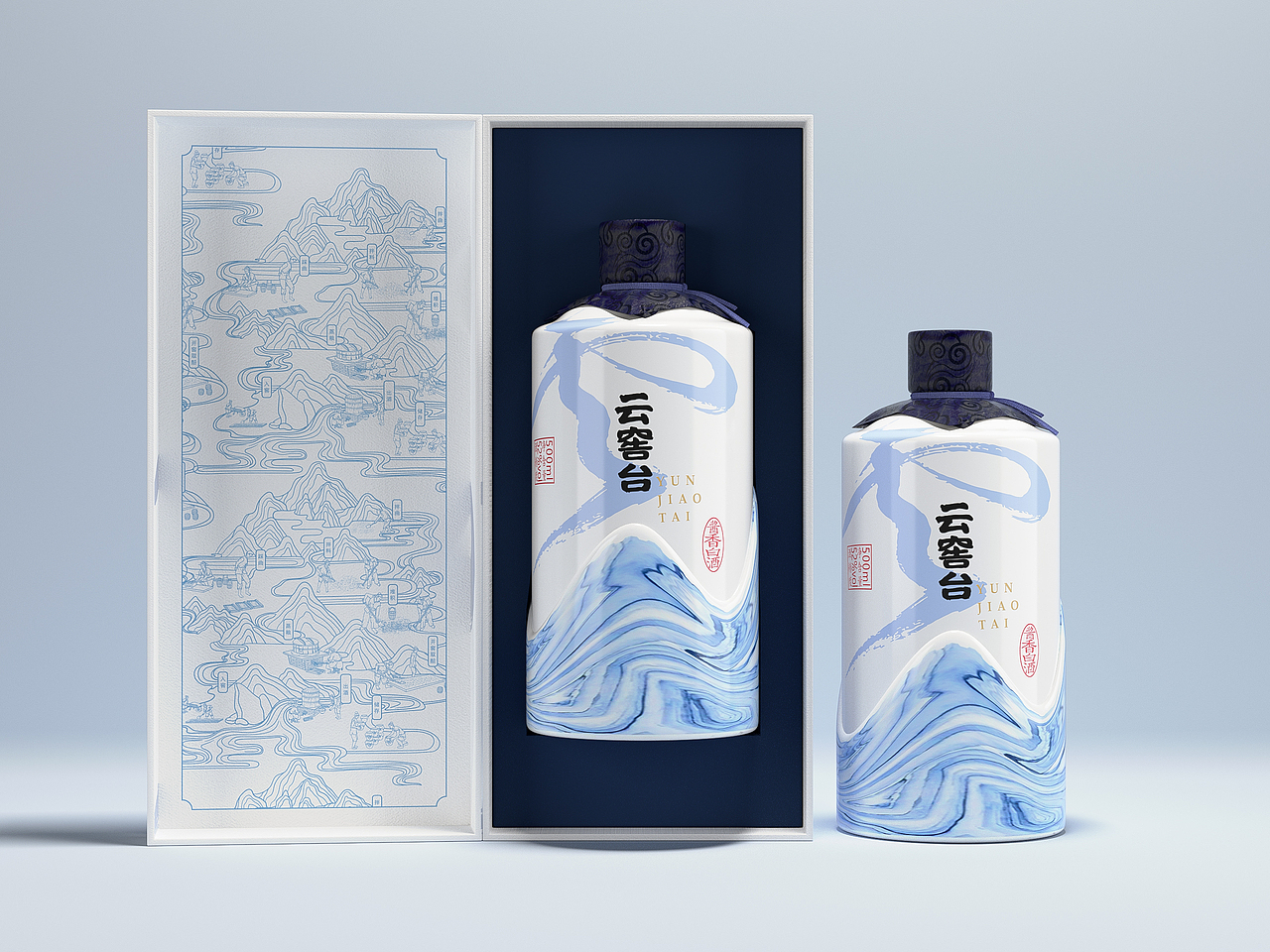 云窖台云【云山】(图ZMzQ1ODA4ODM2) - 包装 - 站酷设计师陆子野ziye原创素材 - 站酷ZCOOL