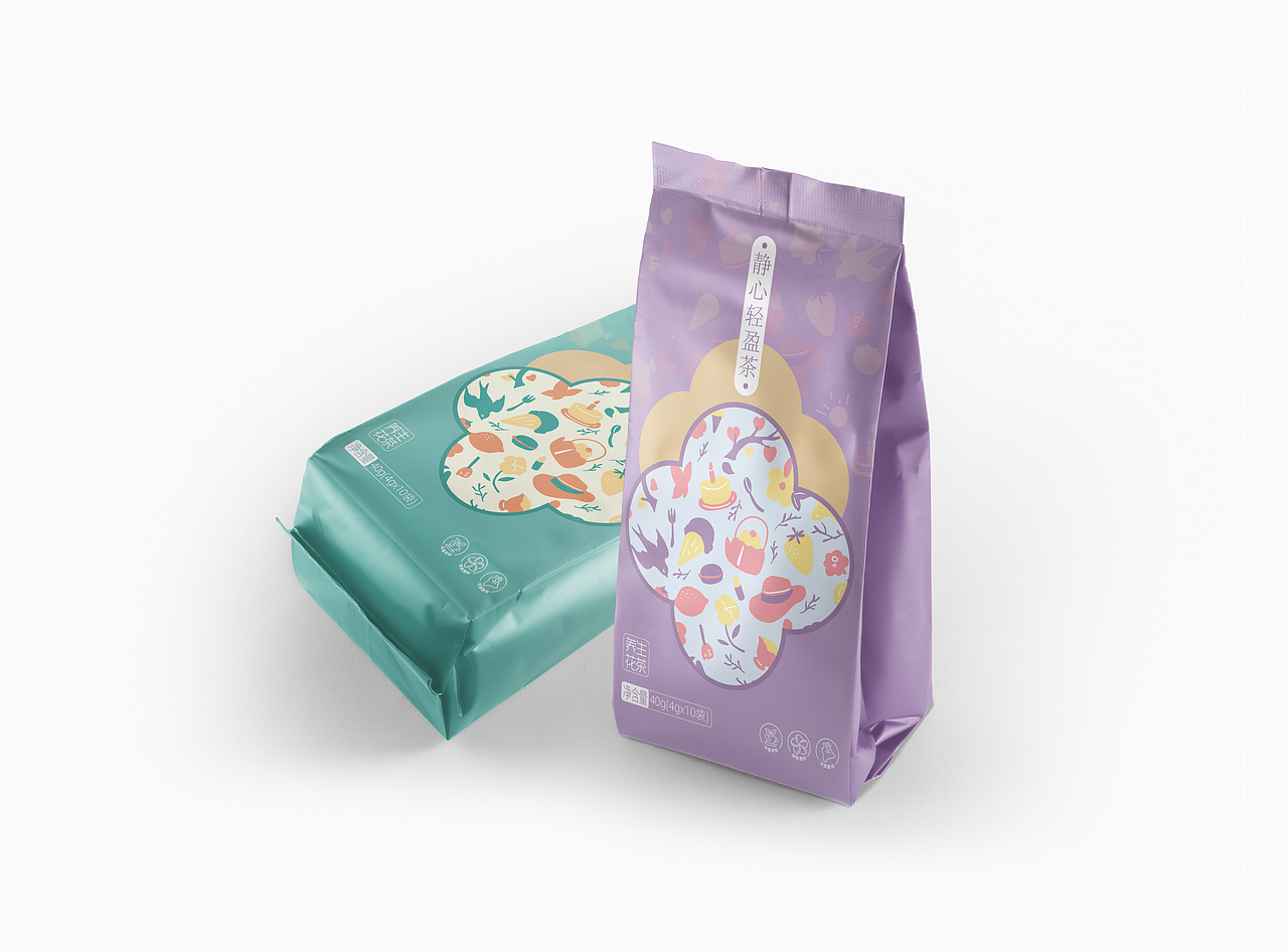 养颜花茶包装设计|快消品包装设计|茶叶包装设计（图ZMzExMjAyNjAw） - 包装 - 站酷设计师原道产品包装设计原创素材 - 站酷ZCOOL