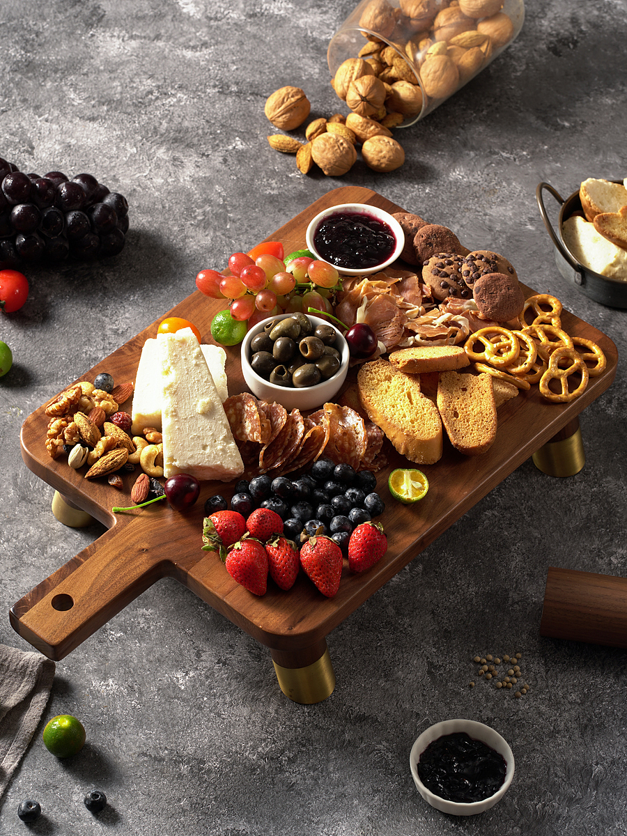 铜脚系列餐厨木制品