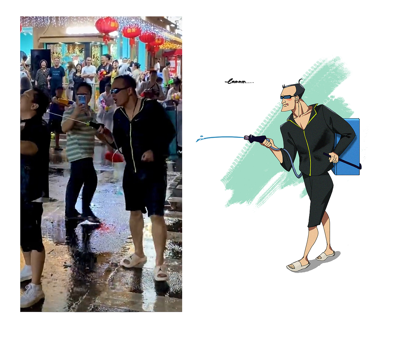 也没有说多热爱生活,只是在寻找治愈生活的良方吧