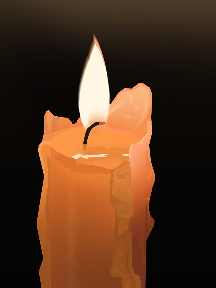 速涂作品《光影》