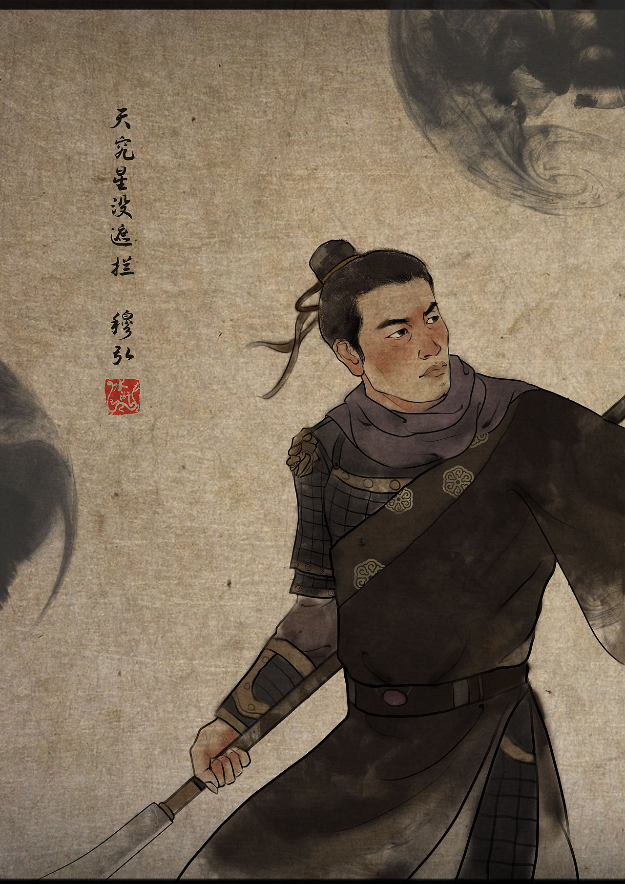 水浒之三十六天罡（图ZMzAwMjI0NzM2） - 艺术插画 - 站酷设计师画插画的大橙子原创素材 - 站酷ZCOOL