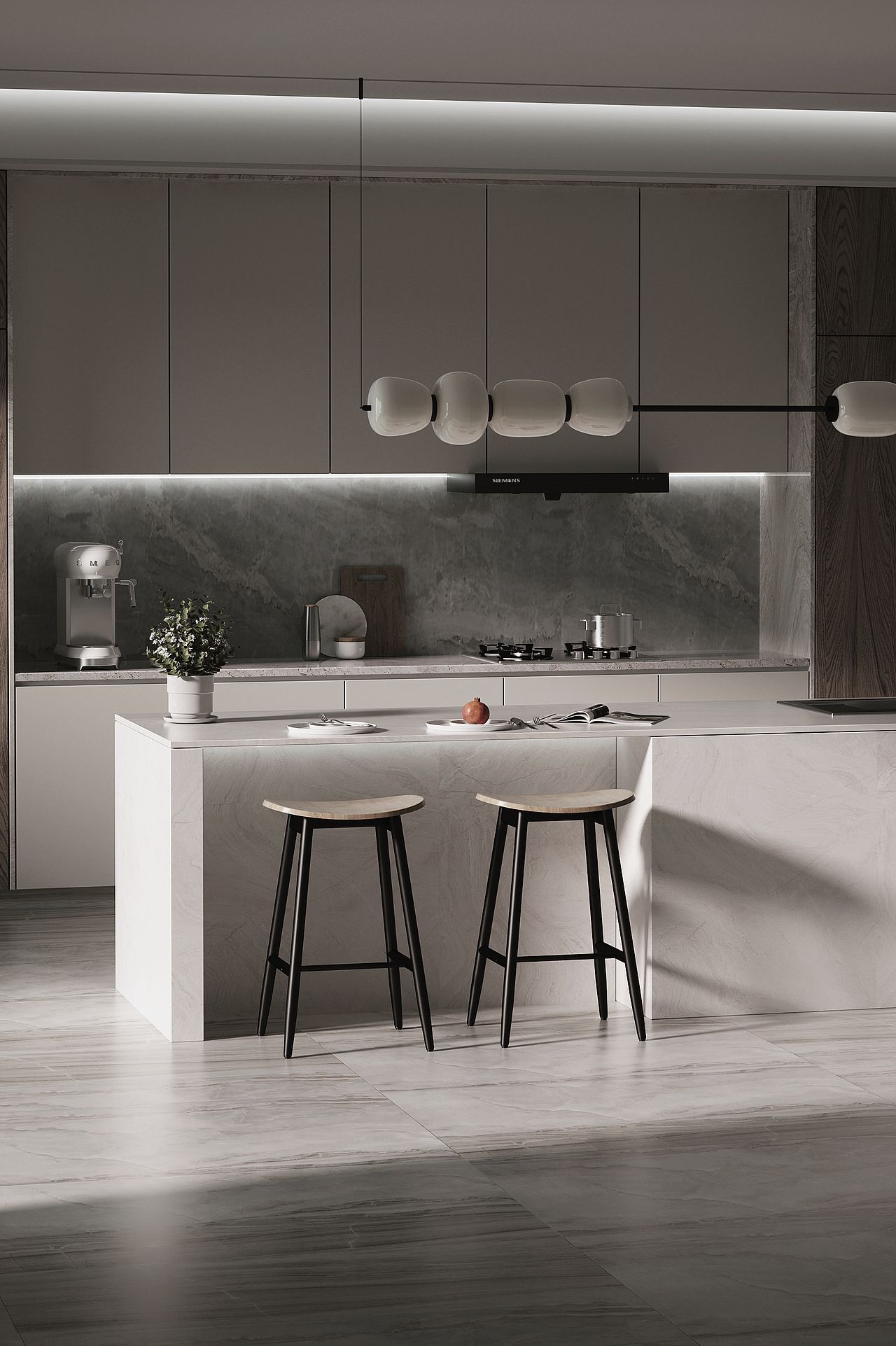 简约厨房渲染（图ZMzEzNzI4NTk2） - 产品 - 站酷设计师林大力大力原创素材 - 站酷ZCOOL