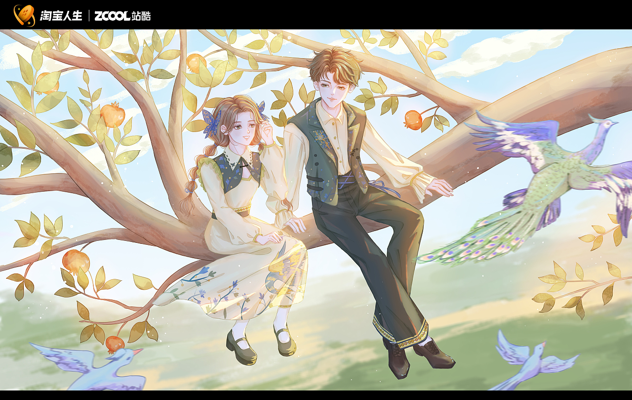 把世界名画穿在身上——葡萄牙瓷板画（图ZMzIyODc2NDMy） - 商业插画 - 站酷设计师Miao君030原创素材 - 站酷ZCOOL