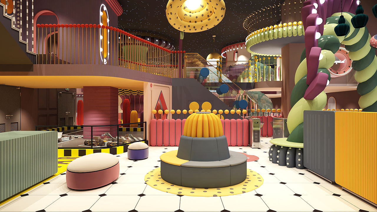 大型纯定制儿童乐园设计