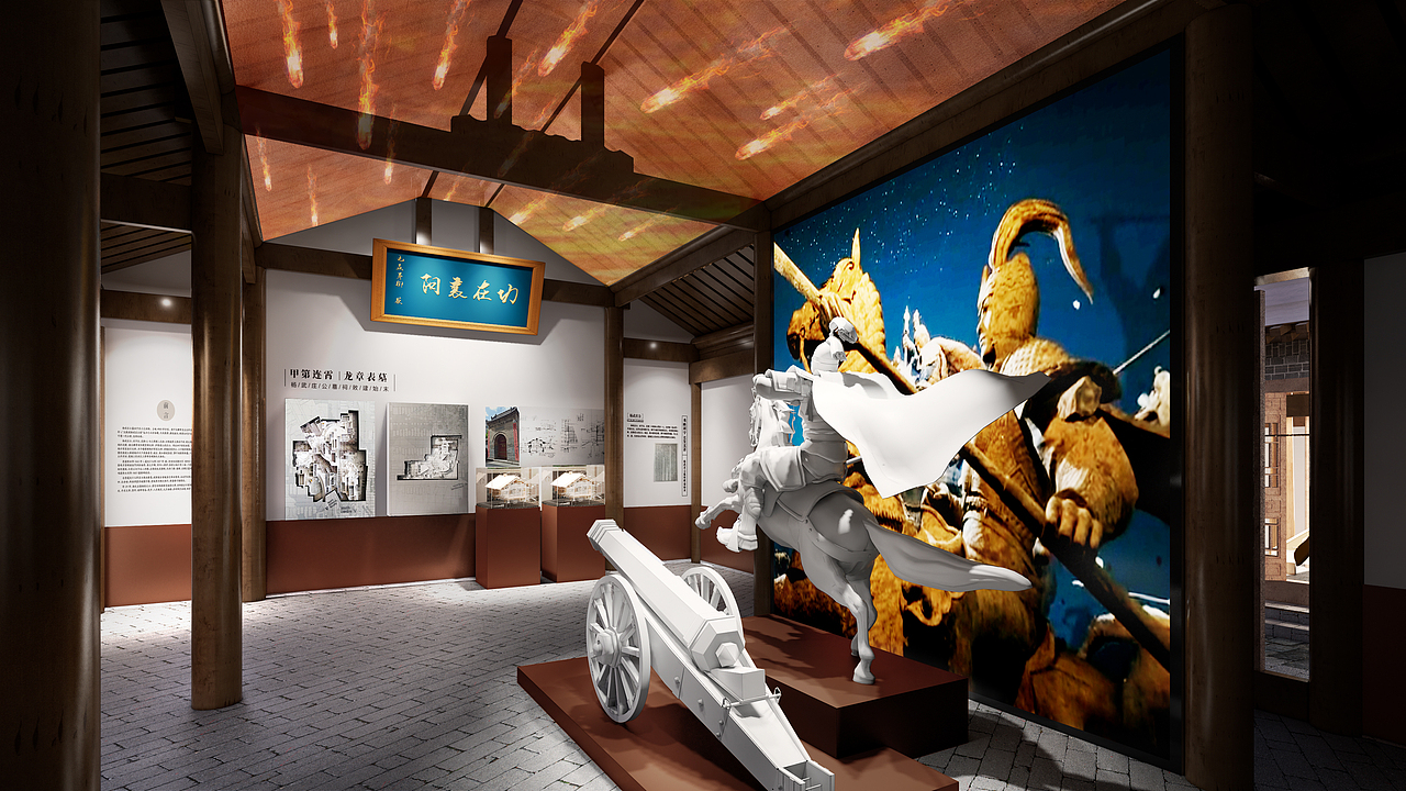 公祠改造（图ZMzIwMjI0NTM2） - 展陈设计 - 站酷设计师文X三原创素材 - 站酷ZCOOL