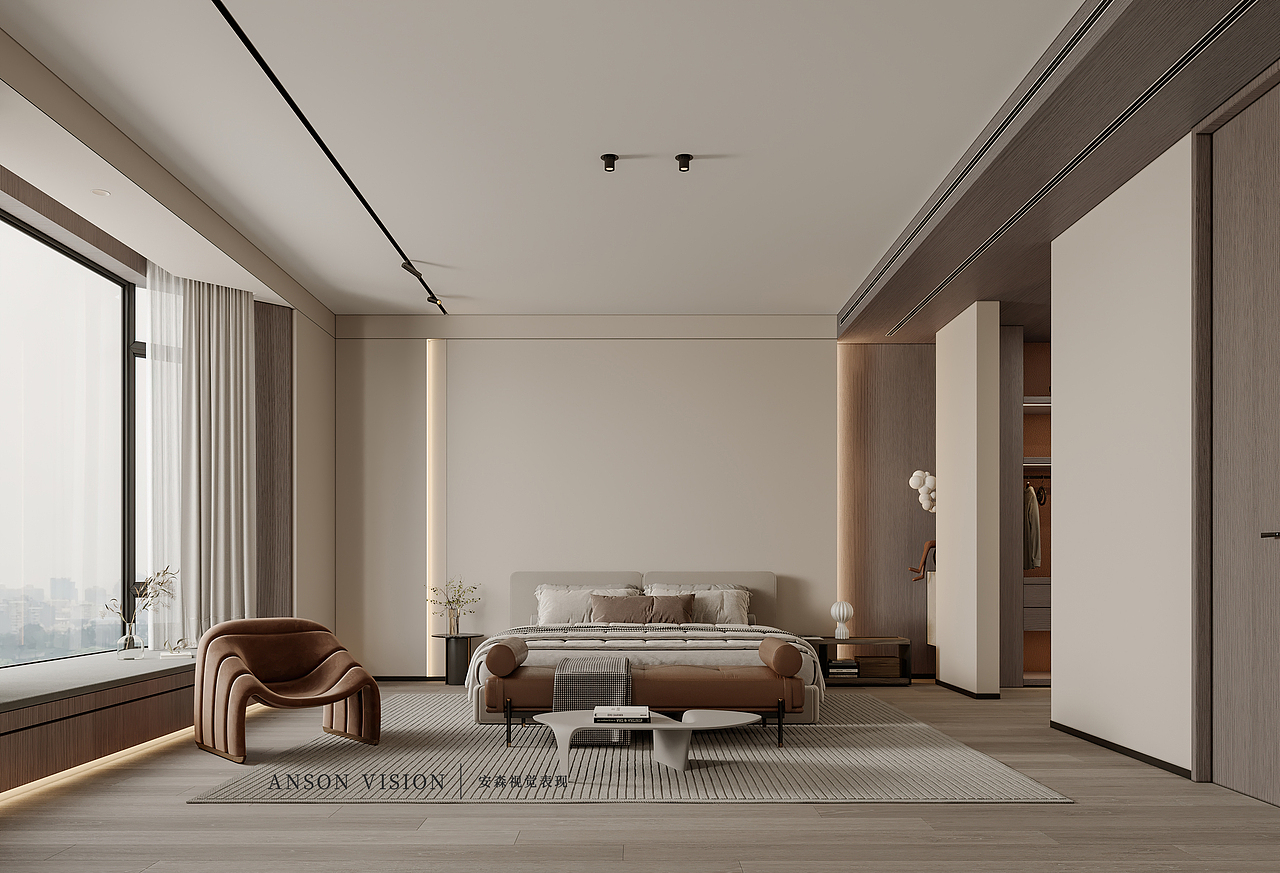 Anson︱枫 现代别墅多空间表现（图ZMzM4MjI4NTc2） - 家装设计 - 站酷设计师Anson安森视觉原创素材 - 站酷ZCOOL