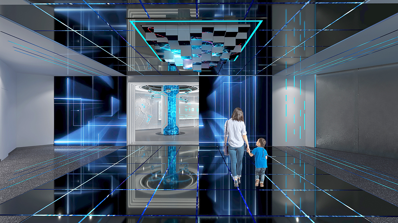 浙数文化企业展厅