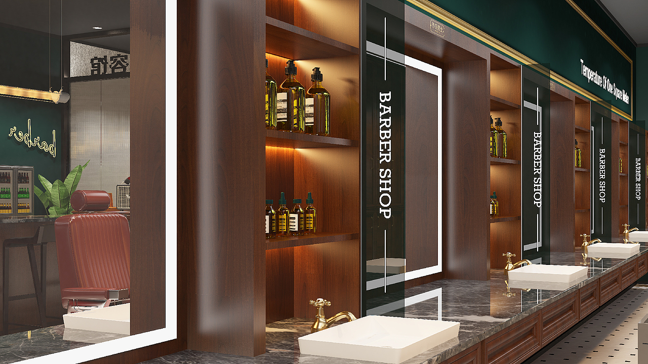 传奇男士理容馆 | 专属男士理发空间