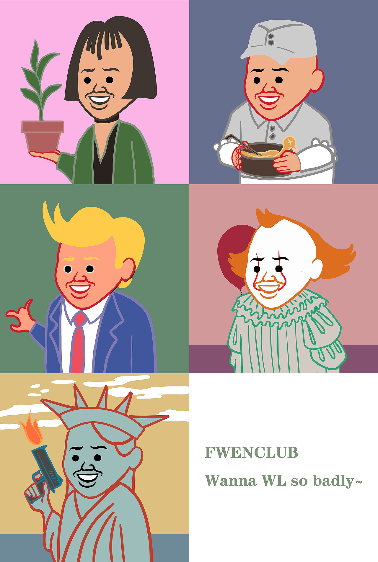 NFT插画头像（图ZMzA1NjE2NTE2） - IP形象 - 站酷设计师克雷格原创素材 - 站酷ZCOOL