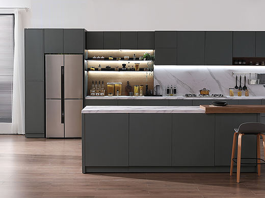 拾境拍摄基地 I 现代灰厨房