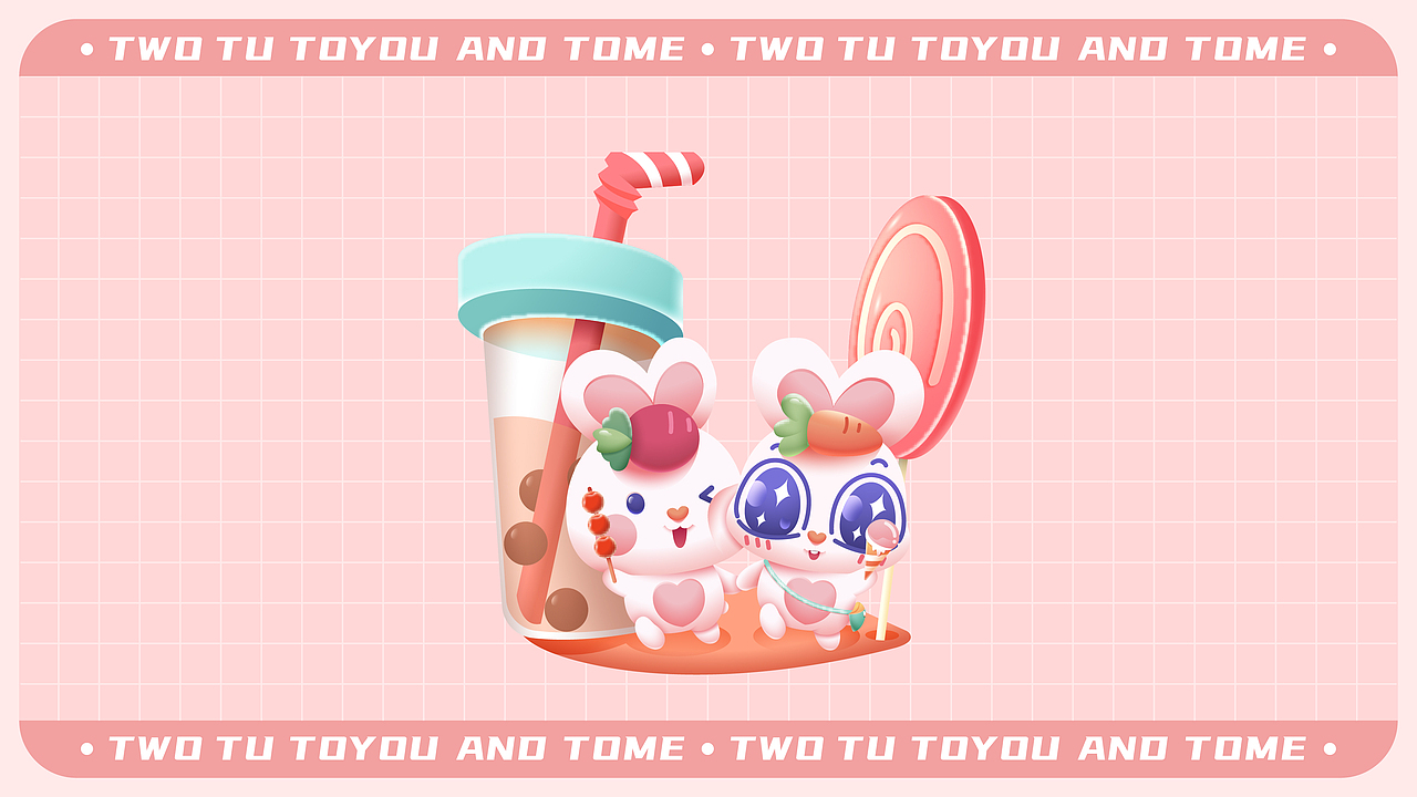 兔年超级IP【兔悠兔咪】（图ZMzAyMDU2MDQ4） - 其他动漫 - 站酷设计师南孔徐明潮流IP原创素材 - 站酷ZCOOL