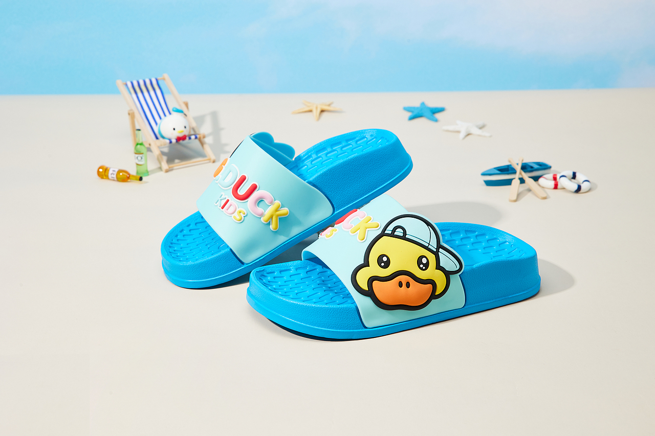儿童拖鞋创意图（图ZMzA0MDkxOTAw） - 产品摄影 - 站酷设计师厦门光遇文化传媒原创素材 - 站酷ZCOOL