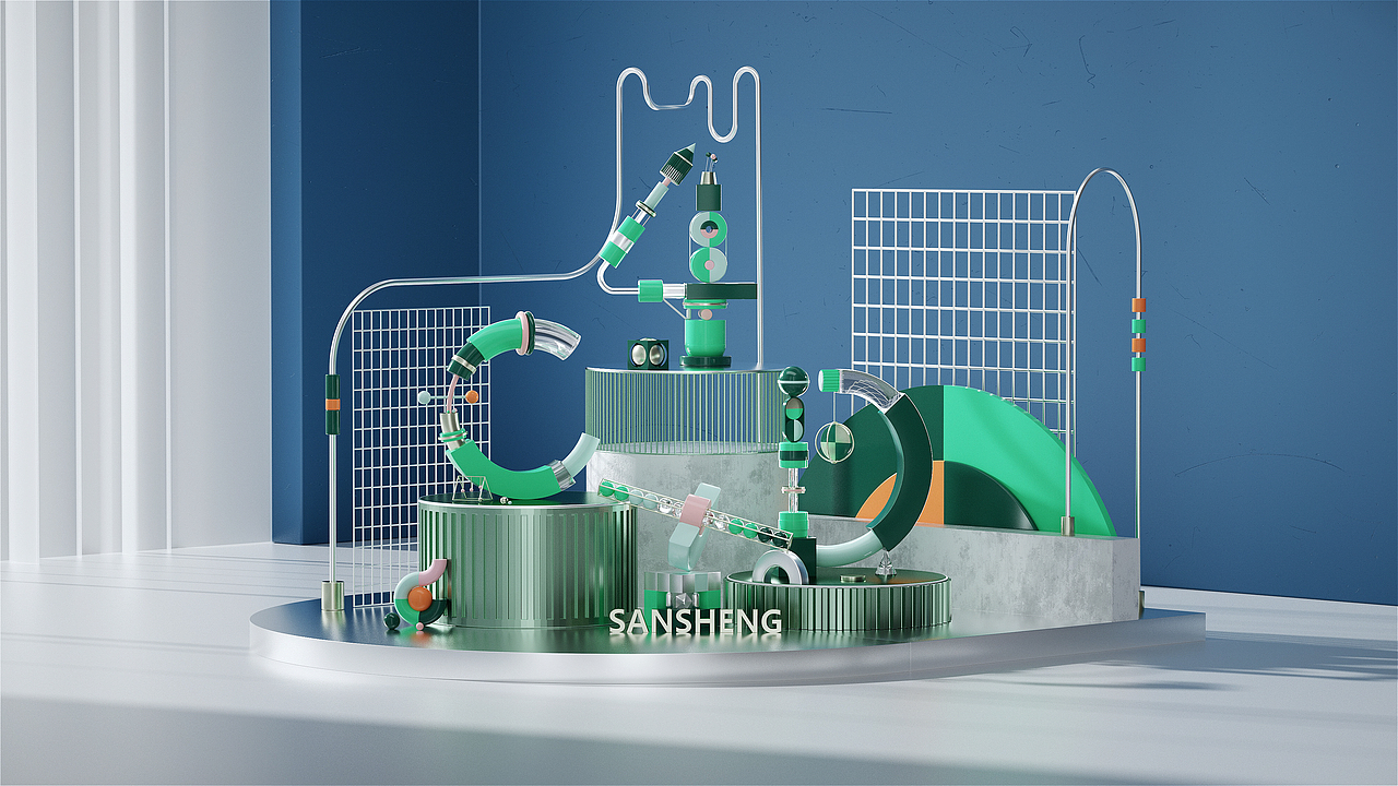 某童鞋的C4D课堂04期第一章【学生作业】整理（图ZMzA1MTg0MDIw） - 其他三维 - 站酷设计师某童鞋原创素材 - 站酷ZCOOL