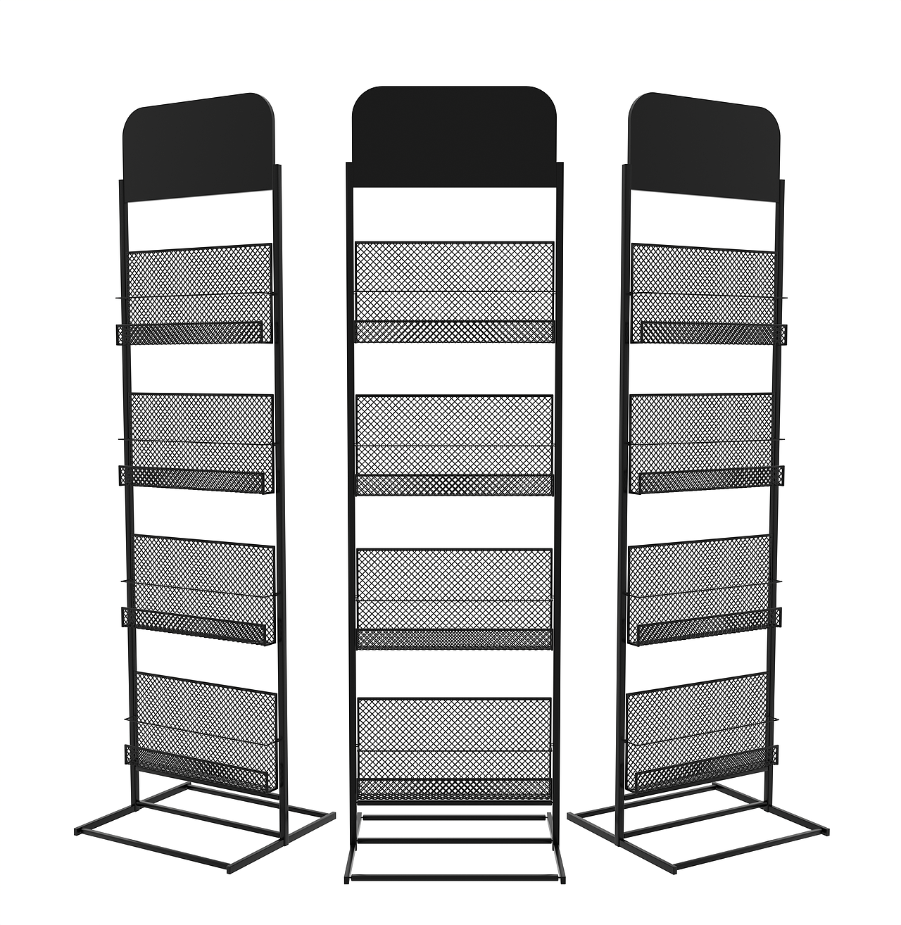 多功能组合货架-建模渲染效果图