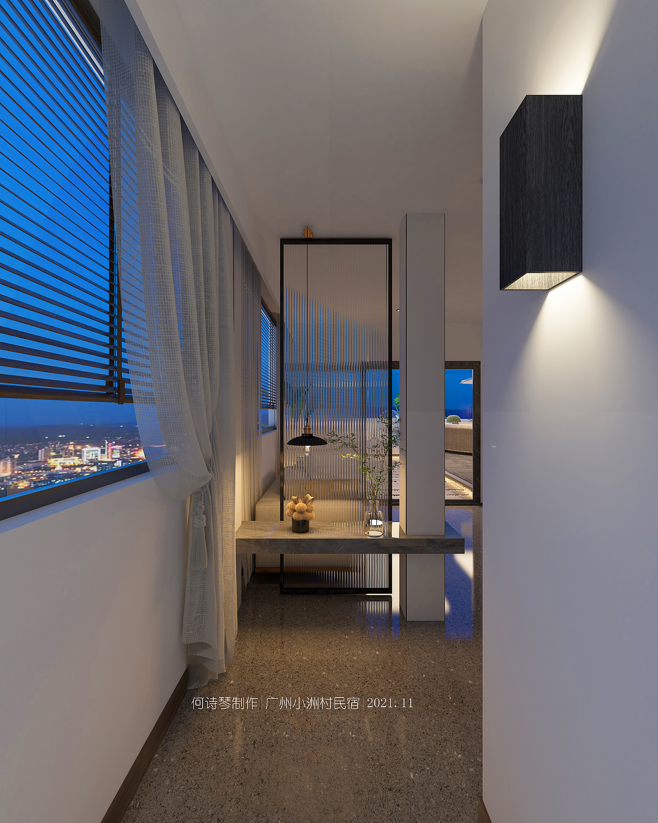 原创设计诧寂风民宿（广州海珠区小洲村)（图ZMzUxNzcyMzky） - 家装设计 - 站酷设计师室内何哈哈原创素材 - 站酷ZCOOL