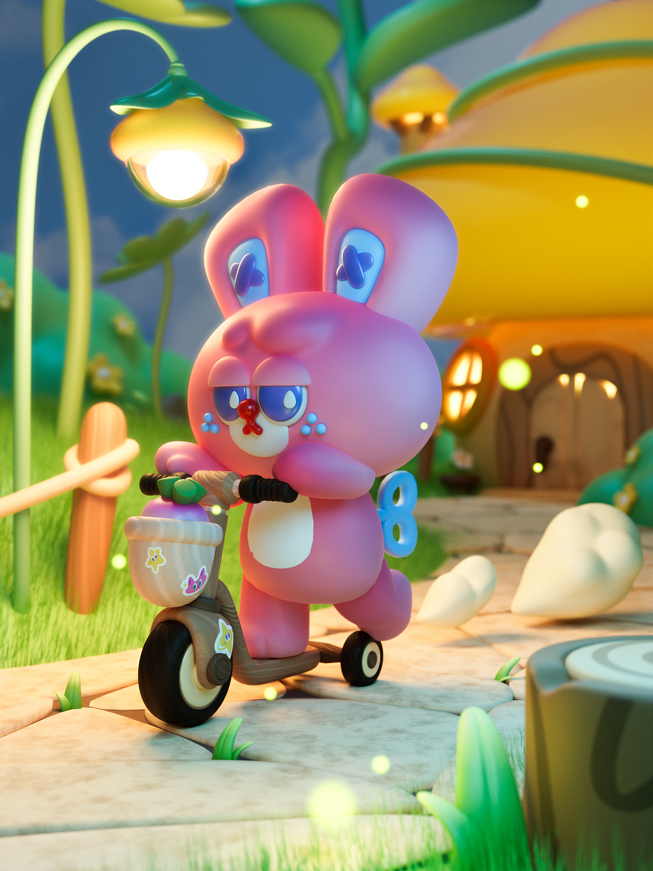 dinlab x 麦箱鱼2023年度总结（三维篇）（图ZMzYyNTM3ODQ0） - 人物/生物 - 站酷设计师麦箱鱼原创素材 - 站酷ZCOOL