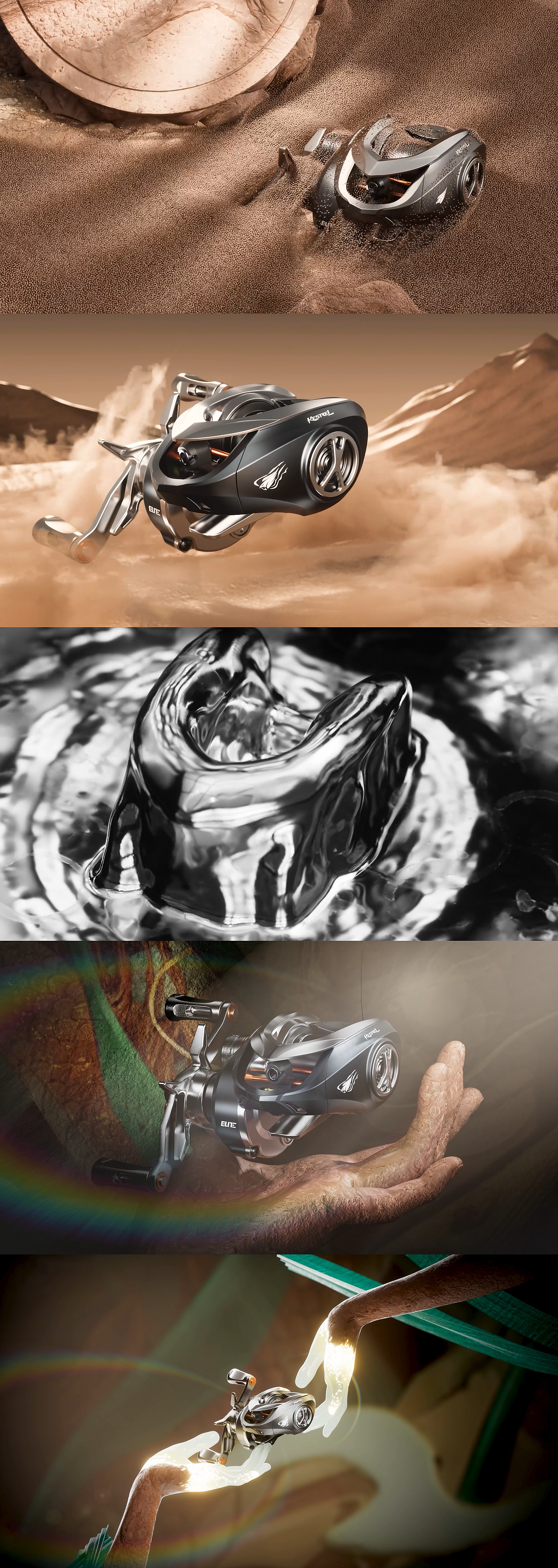 卡斯丁KastKing凌隼水滴渔轮敦煌文创CG动画(图ZMzY0NjEyMTIw) - 动画/影视 - 站酷设计师Edward小山原创素材 - 站酷ZCOOL