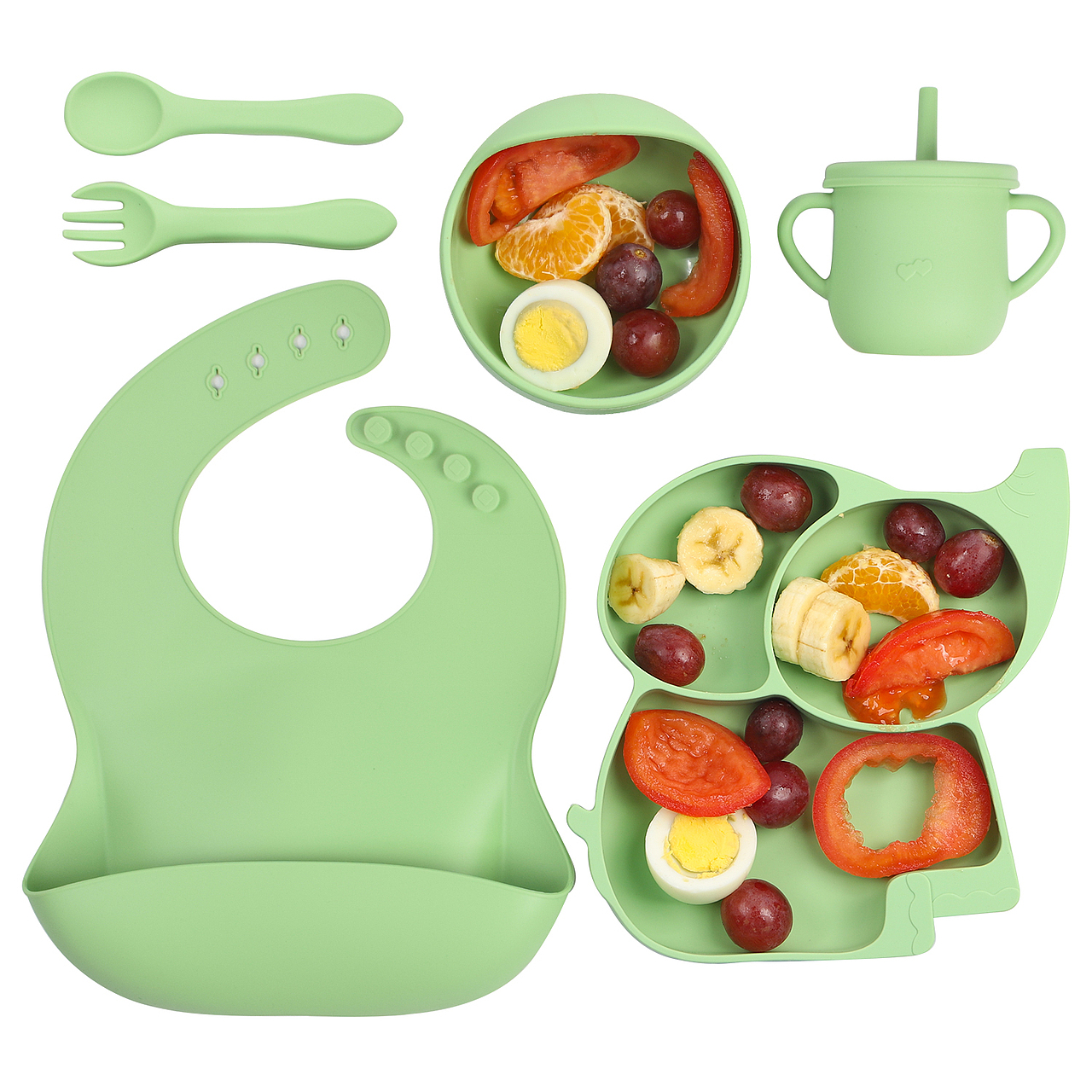 婴童餐具套装 | 亚马逊