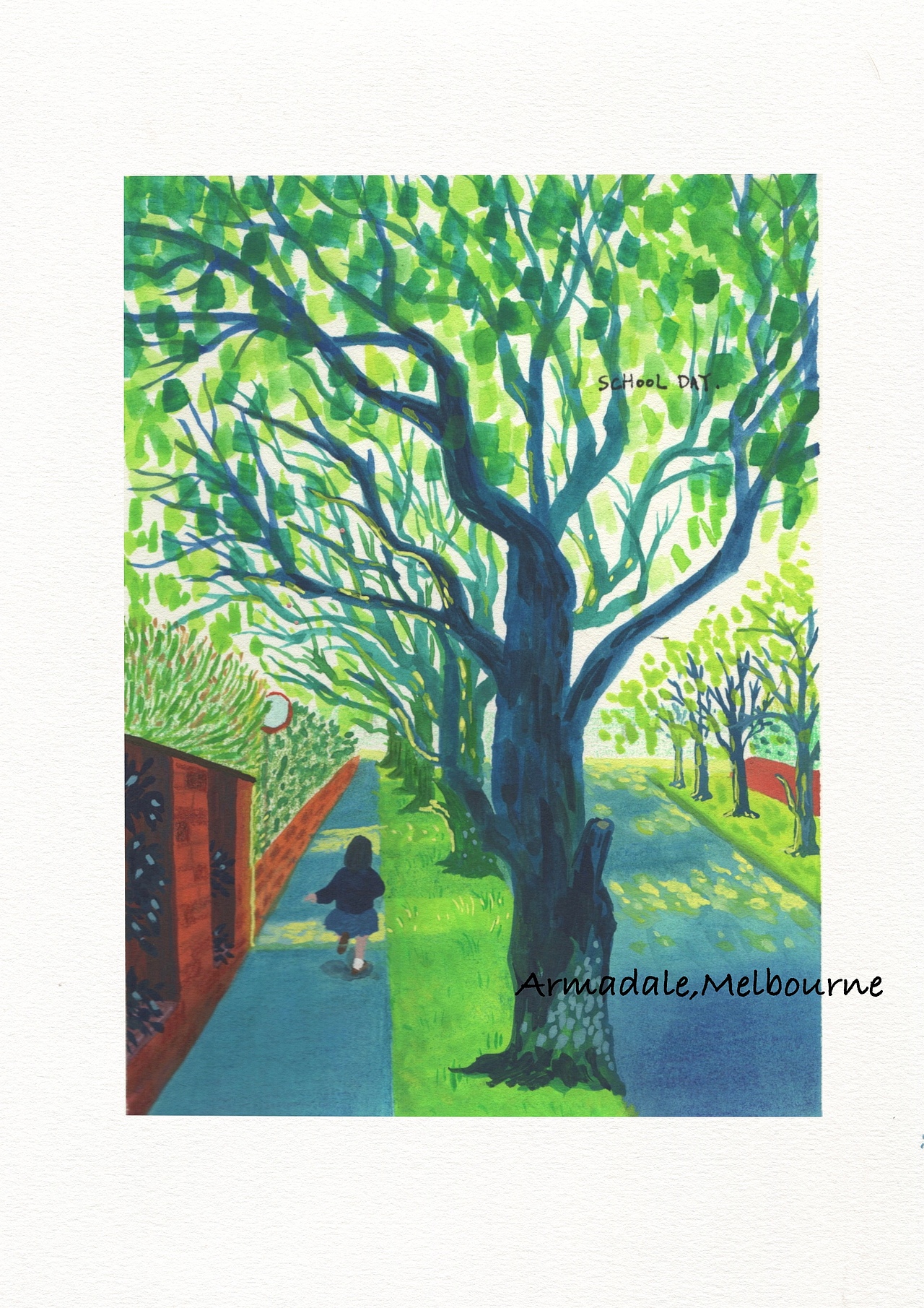 城市速写 | 墨尔本（图ZMzUxMzM2ODA0） - 儿童插画 - 站酷设计师许未未原创素材 - 站酷ZCOOL