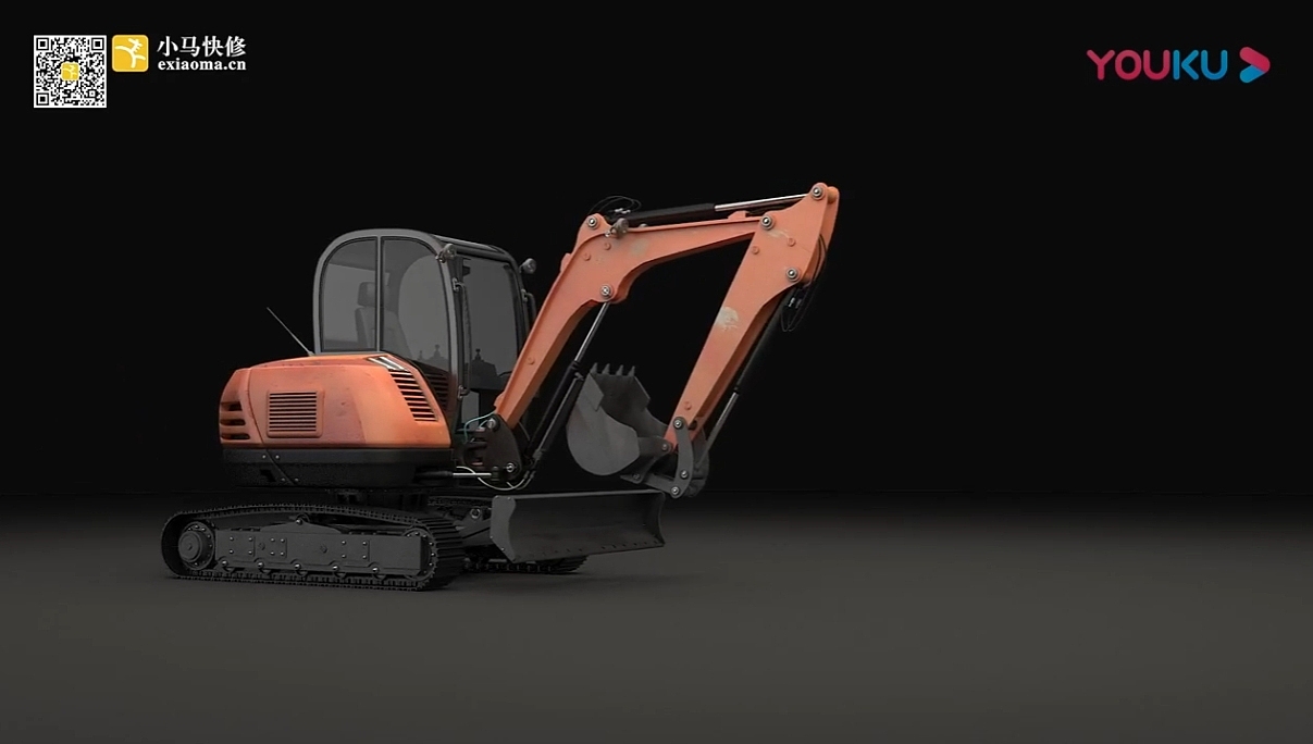 挖掘机保养维护3D动画（图ZMzY1NjQzOTEy） - 动画/影视 - 站酷设计师千艺设计原创素材 - 站酷ZCOOL