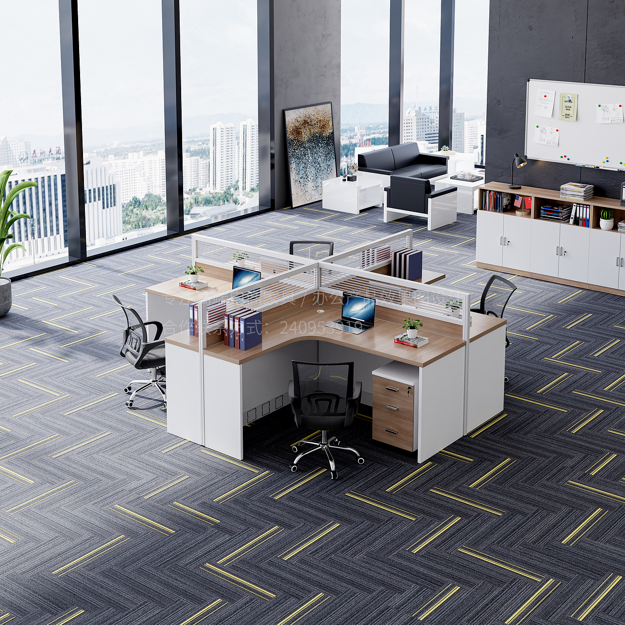 三維/3Dmax 辦公家具/電商作品（圖ZMzMzODQyMTY0） - 產(chǎn)品 - 站酷設(shè)計(jì)師悠米設(shè)計(jì)原創(chuàng)素材 - 站酷ZCOOL